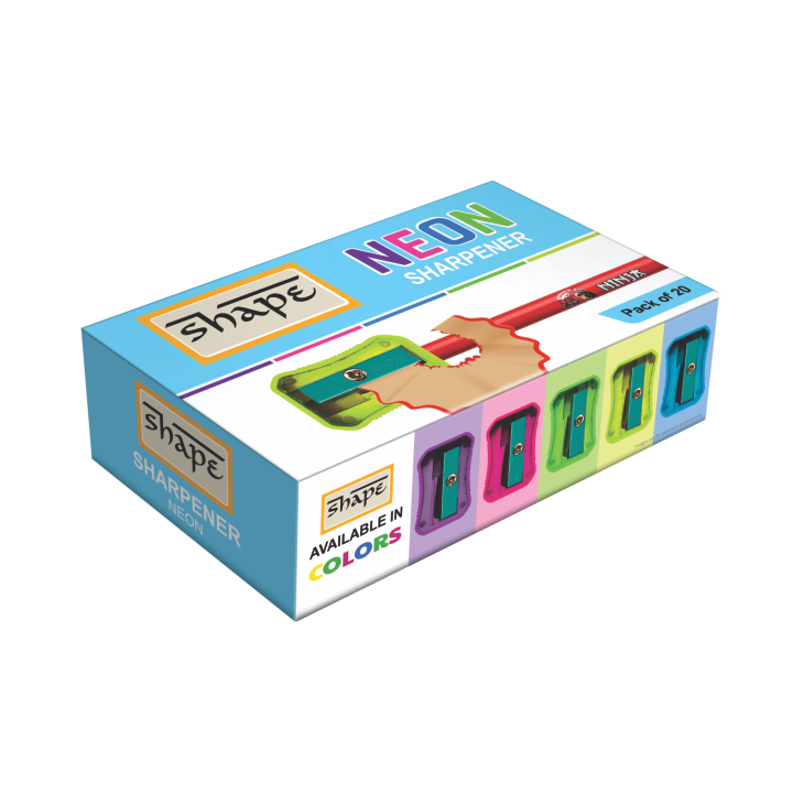 Neon Square Sharpener