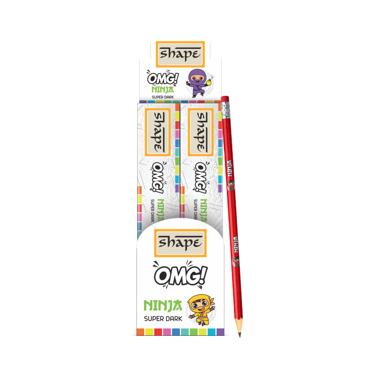 OMG Ninja Super Dark Pencil