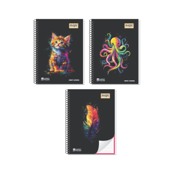 A4 6 Subject Spiral Spectrum Notebook