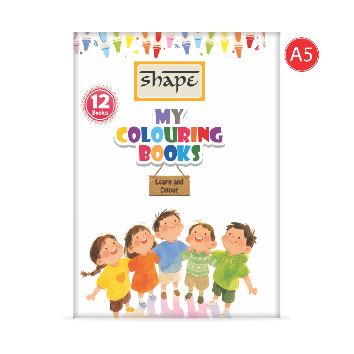 Learn And Colour Pack Of 12