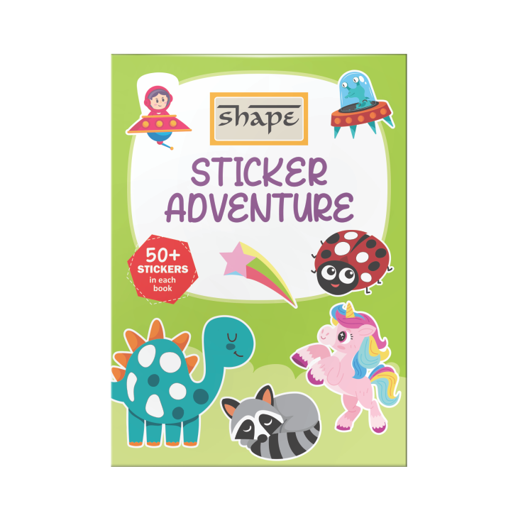 Sticker Adventure Pack Of 4