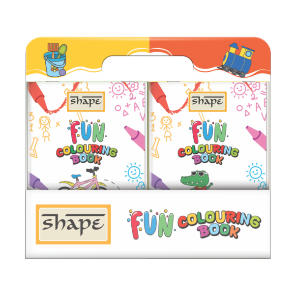 Pack of 20 fun colouring books used as birthday return gifts for kids