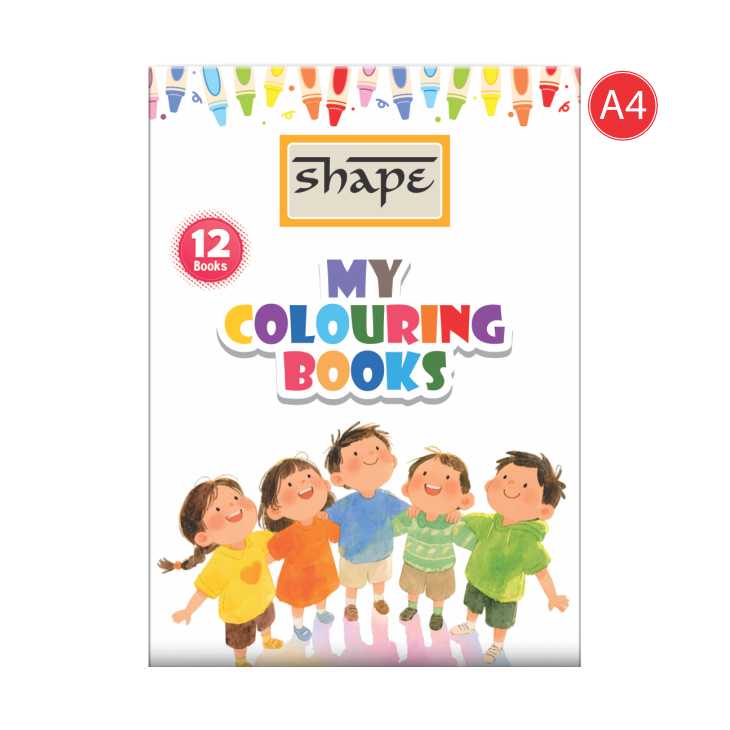 My Colouring Books Pack Of 12