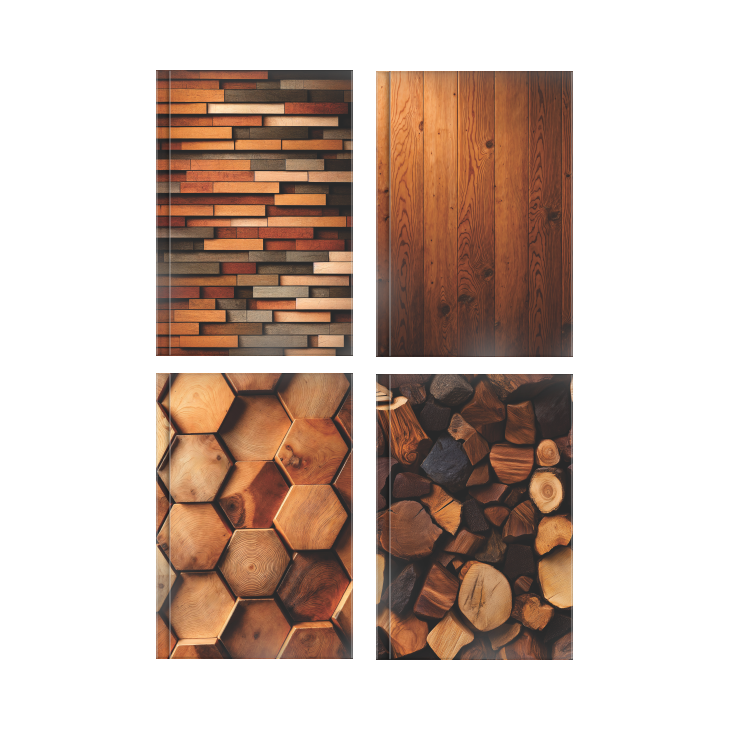 Woodsy Casebound Notes – A5
