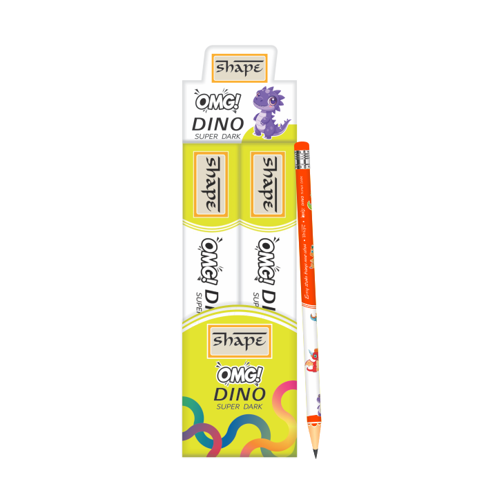 OMG Dino Super Dark Pencil