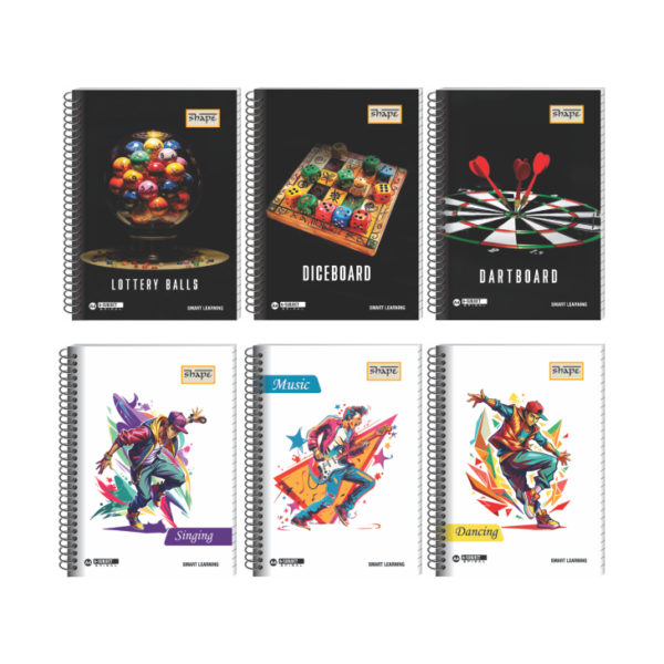 A4 6 Subject Spiral Notebook