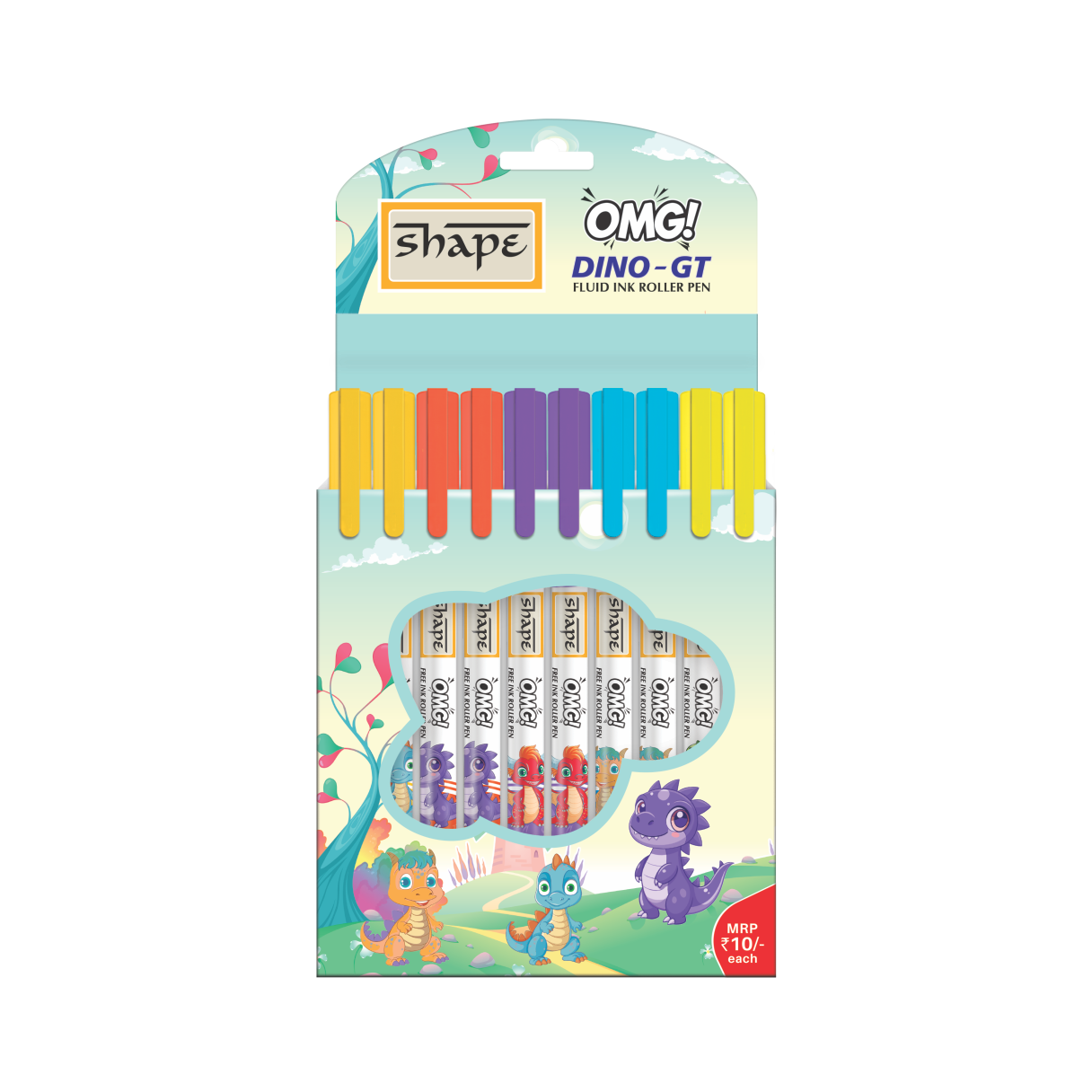 OMG Dino-GT Fluid Ink Roller Pen